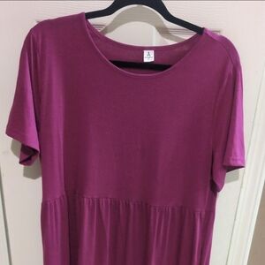 Women's Purple Maxi Dress